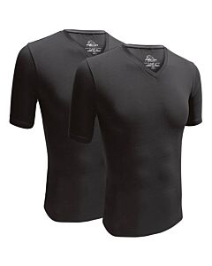 FALCON - V-neck shirt - Zwart